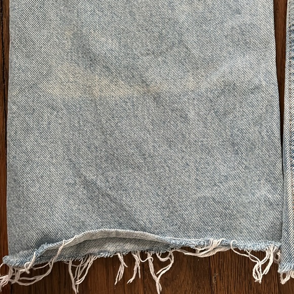 Zara light wash denim jeans high waisted - Picture 9 of 10